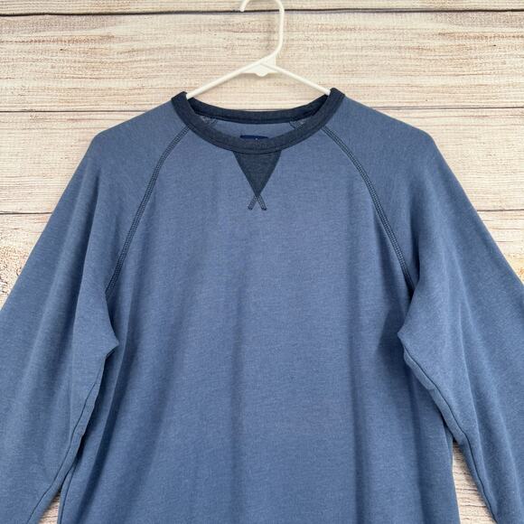 Johnnie-O Crewneck Sweatshirt Mens Medium Blue Riviera CC Coral Gables - Picture 3 of 15
